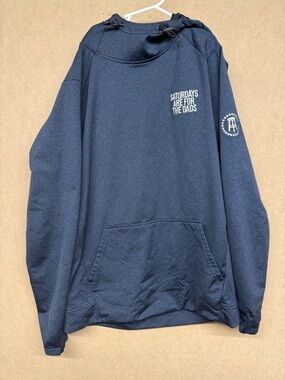 UNRL Barstool Navy "Saturdays Are For The Dads" Pullover Hoodie